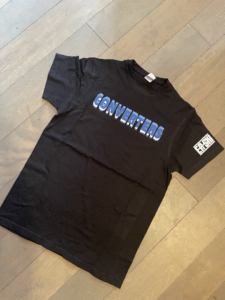 E-A-SKI Converters Black T-Shirt w/Blue Logo